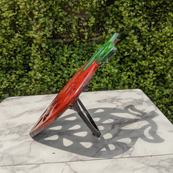 イチゴの形の置物  苺 いちご 置き看板  いちご農園 ジャム  #店舗什器  #アンティーク  #コベントアイアン 6枚目の画像