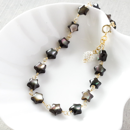 【希少,美品】ブルーラダーインブラックリビアングラス　９㎜　ブレスレット RO0057 【プレミアム】 ☆稀少☆ ブルーラダー（エンジェル