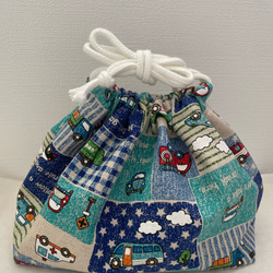 恐竜丸巾着 巾着袋 Cheek 通販 14941630｜Creema(クリーマ