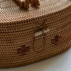 蓋付きバスケット 収納バスケット テーブル収納 整理 リモコン収納 モダン a-639 4枚目の画像