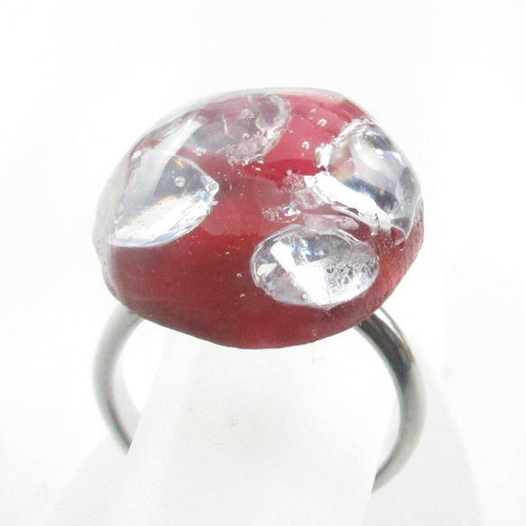 デボラが語る少しシリアスな物語は、このクォーツのようにクールでした♪(創作リング)SR878 4枚目の画像