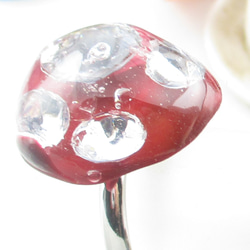 デボラが語る少しシリアスな物語は、このクォーツのようにクールでした♪(創作リング)SR878 3枚目の画像