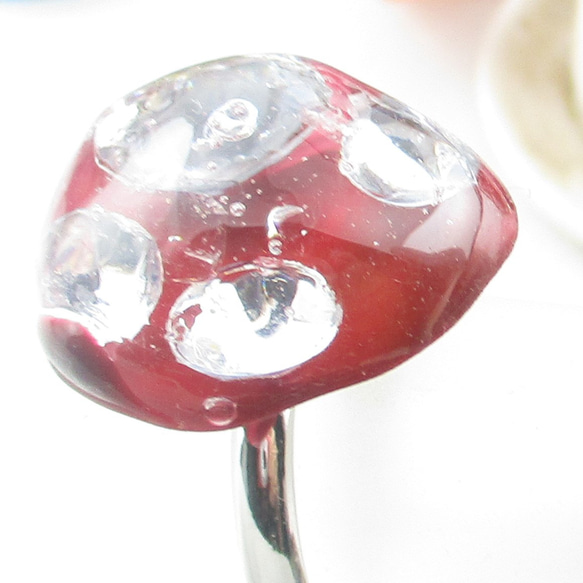 デボラが語る少しシリアスな物語は、このクォーツのようにクールでした♪(創作リング)SR878 3枚目の画像