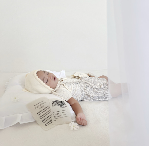 【即納】おうちスタジオ背景布 チュール チュール生地 背景布 バースデータペストリー ハーフバースデー 100日祝い 7枚目の画像