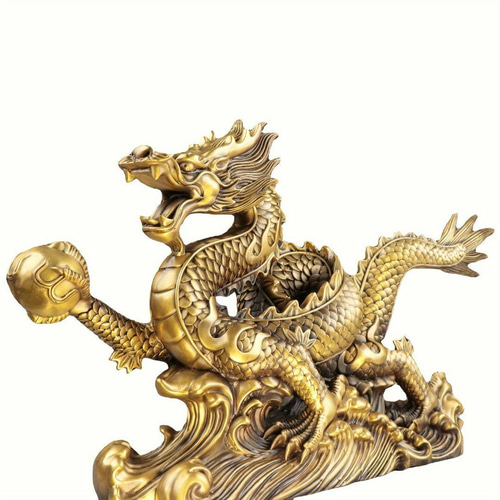 ドラゴンの置物 龍の置物 ゴールド 金 龍 ドラゴン アニマル