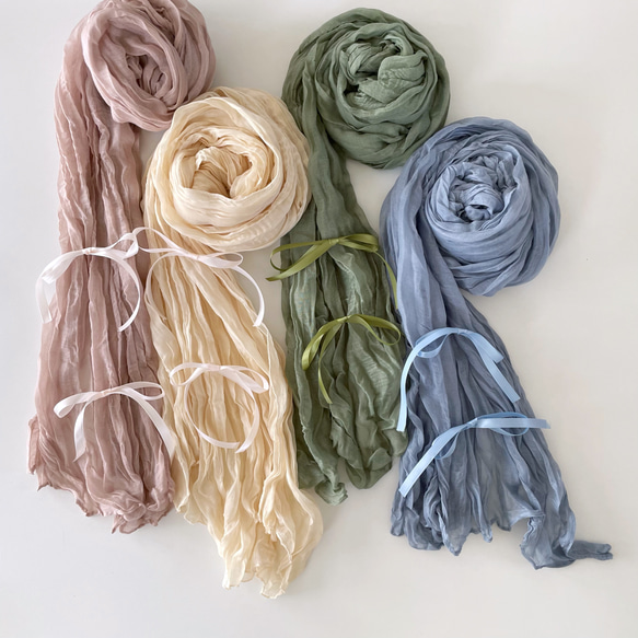 【即納】シワ加工 チュール生地 おうちスタジオ背景布 チュール 背景布 バースデータペストリー 誕生日　ハーフバースデー 12枚目の画像