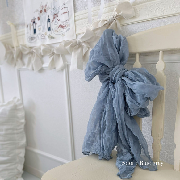 【即納】シワ加工 チュール生地 おうちスタジオ背景布 チュール 背景布 バースデータペストリー 誕生日　ハーフバースデー 11枚目の画像