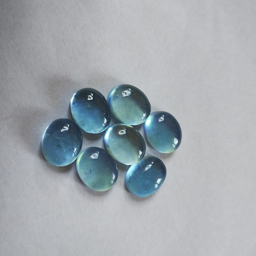 アクアマリン大粒×銀の槌目指輪 /純銀&silver950シルバーリング