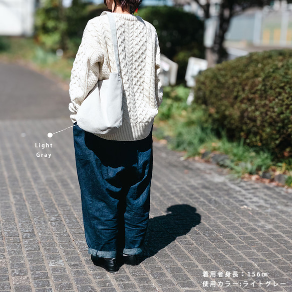 リバーシブル丸みトート（ピッグスエード＆リネン）【ブラック】【軽量】 cm ブラック 柔らかく