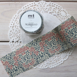 廃盤・mt ドットマスキングテープ（ナイトブルー×マンダリン