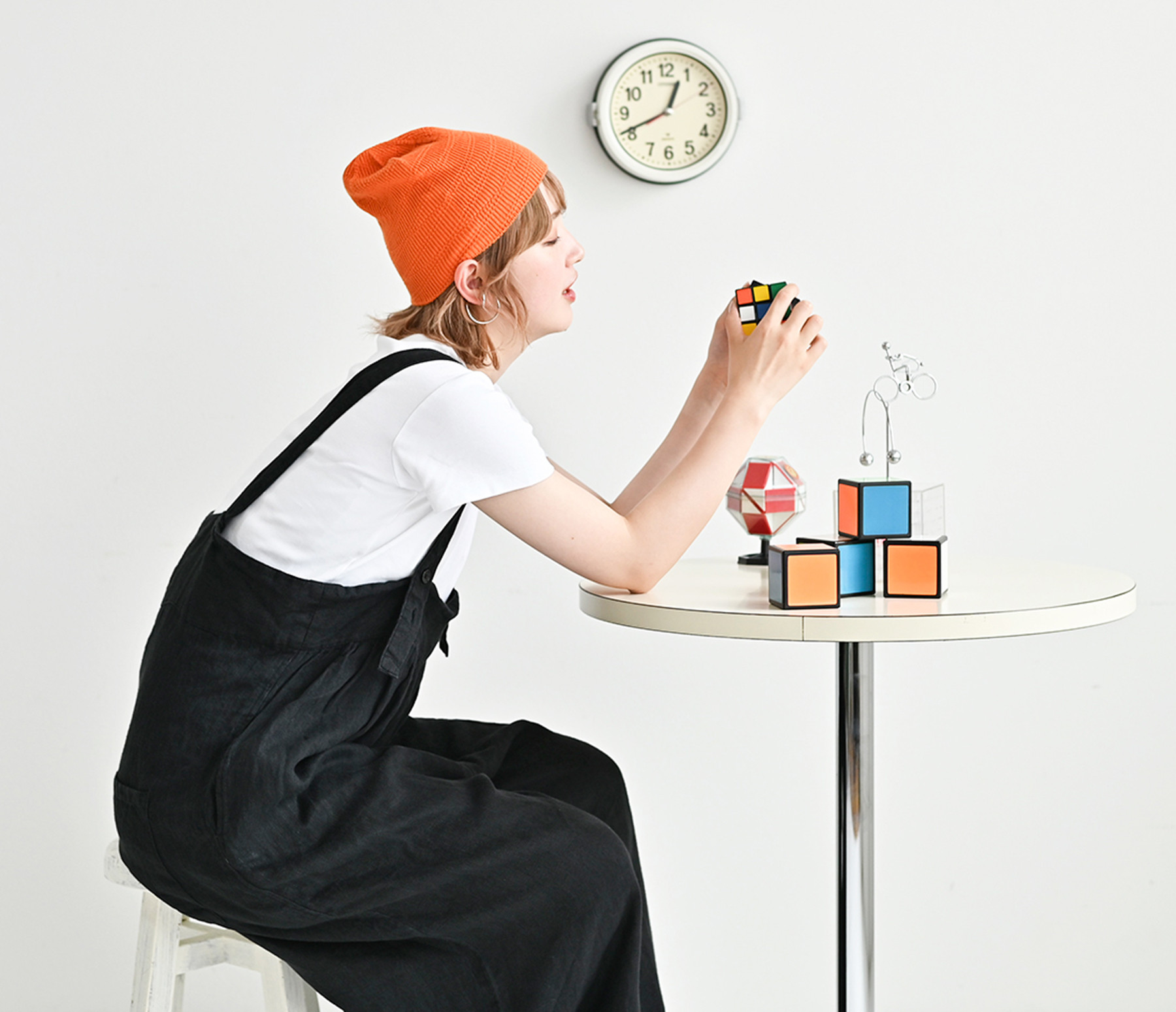 よく伸びる薄手ビーニー帽【オーガニックコットン】 ニット帽