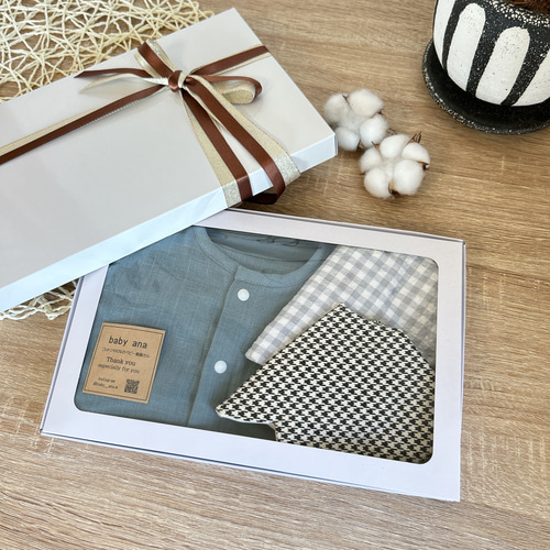 出産祝いギフト 出産祝い カバーオール スタイ セット 新生児服