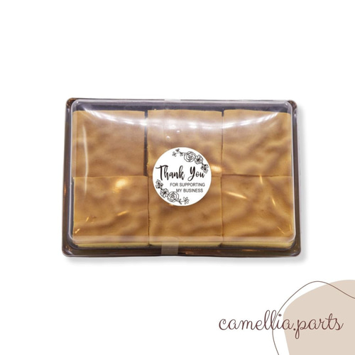 サンキューシール ステッカー」感謝の気持ちを伝えるギフト「包装