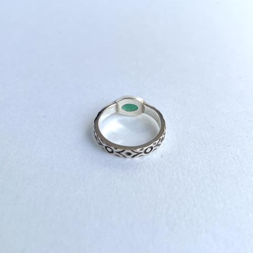 sterling silver エメラルドリング エメラルドリング – GINZA SATAKE