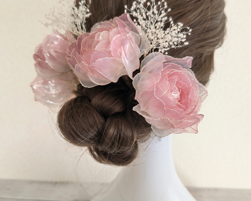 ラパフェ 薔薇のヘアアクセサリー 8c99747c0ba2626ab2541511d67395