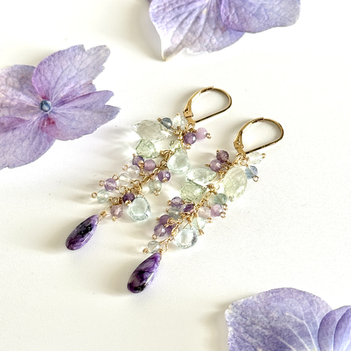 アジアンカラー♡シャンデリアピアス 1_05ed625025230c09fe1068663cb0