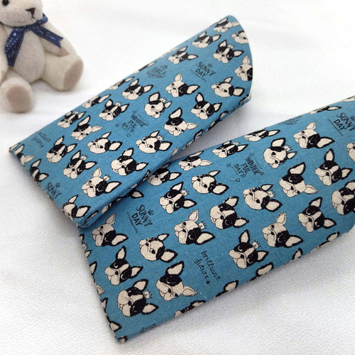 ぷっくりしっかりのメガネケース とっても可愛いフレンチブル 犬 イヌ