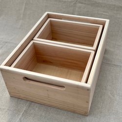 オーダーメイドの木箱 フリーボックス・小物入れ Tukuru 通販 17445086