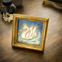 白鳥の王さま-C 絵画 紫苑工房 -Atelier Shion- 通販 17826694｜Creema