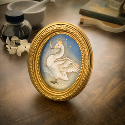 白鳥の王さま-B 絵画 紫苑工房 -Atelier Shion- 通販 17826706｜Creema