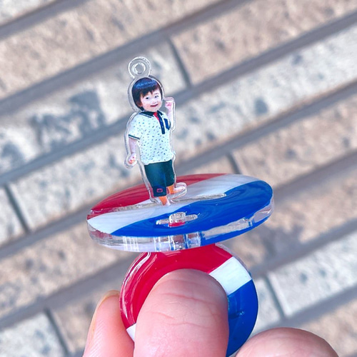 O-068】トリコロール アクリルスタンド リング その他