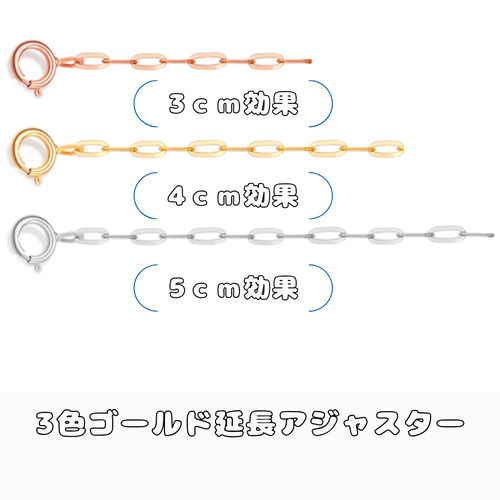 18Kk18YG AU750 18金 5タイプ幅0.9～2mm3センチと5センチの3色