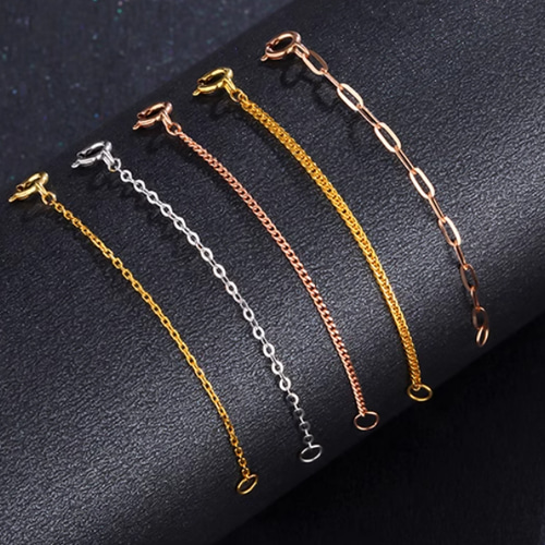 18Kk18YG AU750 18金 5タイプ幅0.9～2mm3センチと5センチの3色