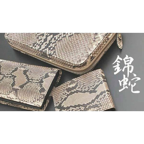 RED CROW ！本パイソン！グレージング(つや出し加工)加工