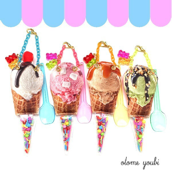 あかり様　アイスクリームチャーム あかり様 アイスクリームチャーム Amazon.co.jp: KitBeads