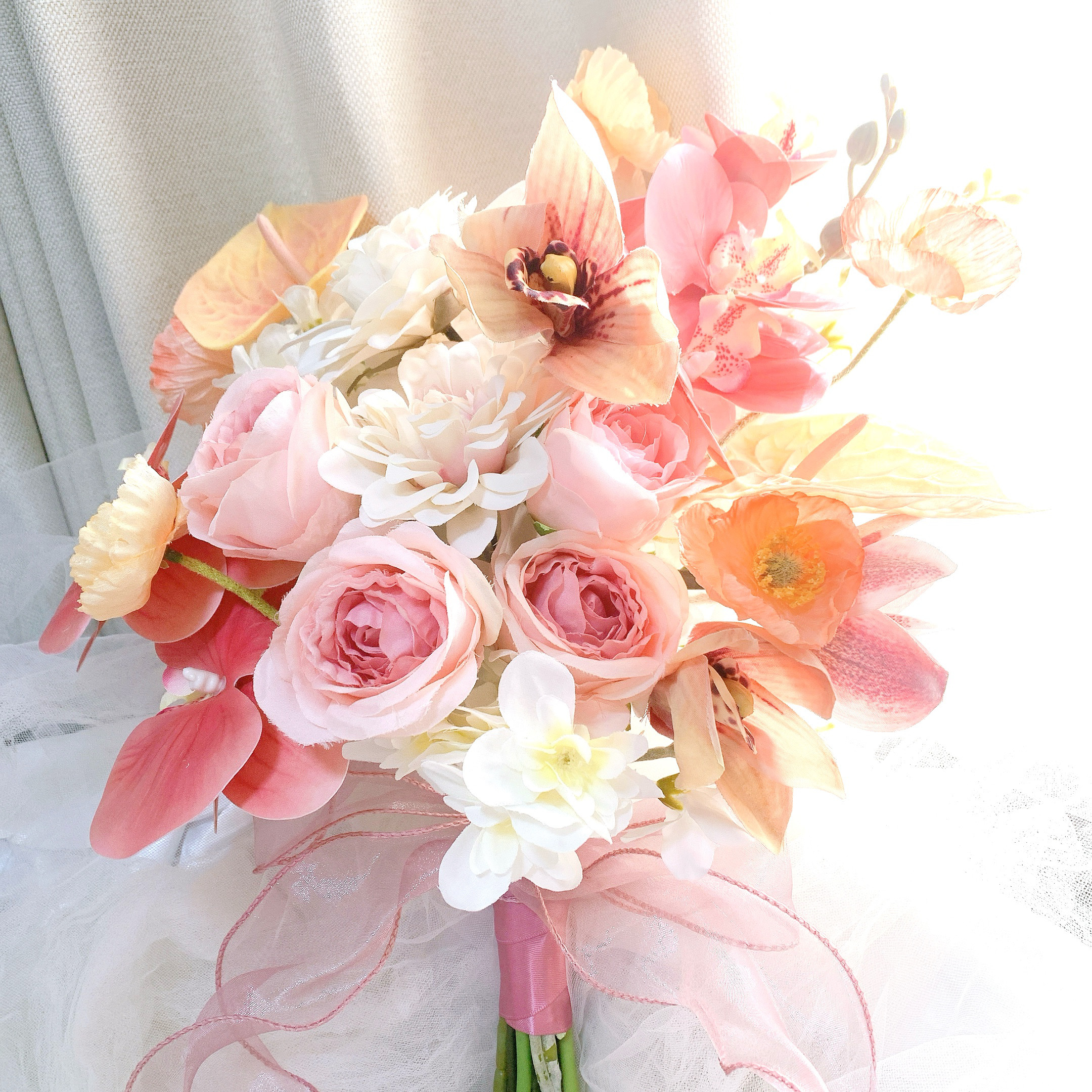 受注製作 No.255 クラッチブーケ ウエディングブーケ 結婚式