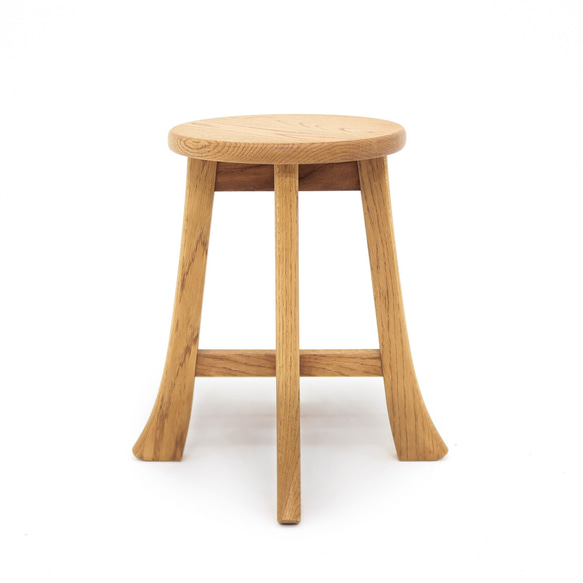 浜本工芸 ナラ材 スツール ダイニングチェア 丸椅子 木製 チェア 浜本工芸 スツール ナラ材 ダイニングチェア 丸椅子 木製 チェア