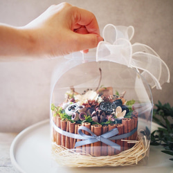 てづくりキット　木の実のケーキアレンジ 5枚目の画像