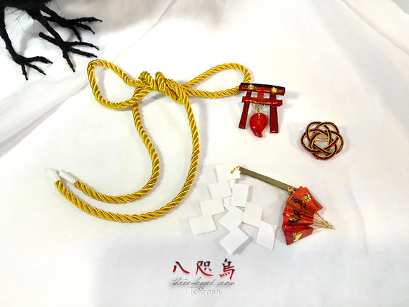 八咫烏　鴉　カラス　鳥　黒鳥　幻獣　羊毛フェルト　アートドール 羊毛フェルト 猫 リアル オーダーメイド 展示作品 オーダー I1934437785(14820円)