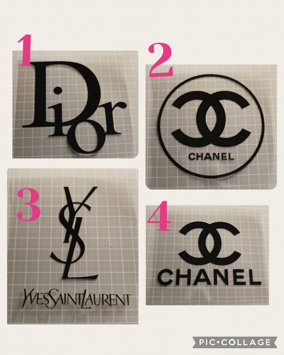 CHANELシールクリア1ロール♡1000枚 CHANELシールクリア1ロール♡1000枚