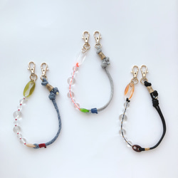 PHONE STRAP:「Indigo」clarity スマホストラップ 8枚目の画像