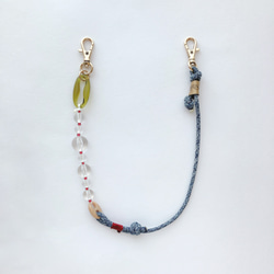 PHONE STRAP:「Indigo」clarity スマホストラップ 5枚目の画像