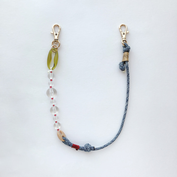 PHONE STRAP:「Indigo」clarity スマホストラップ 5枚目の画像