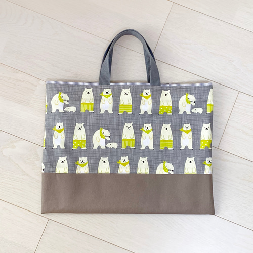 シロクマハンドメイド入学入園オーダー