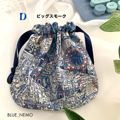 ハンドメイド♡リバティプリント 巾着 【公式通販】