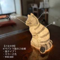 猫柄セミオーダー（カラー１色） 4枚目の画像