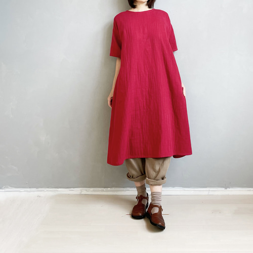 SNIDEL HOME（スナイデルホーム）の「ダブルガーゼ チェリー
