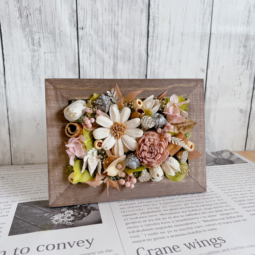 フラワーアレンジフレーム　12ヶ月セット フラワーアレンジフレーム 12ヶ月セット プリザーブドフラワー