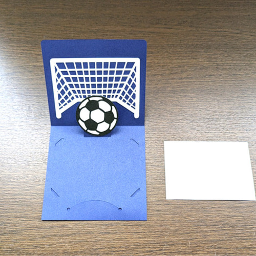 カスタマイズ】立体ポップアップカード（バスケ）1枚 メッセージ