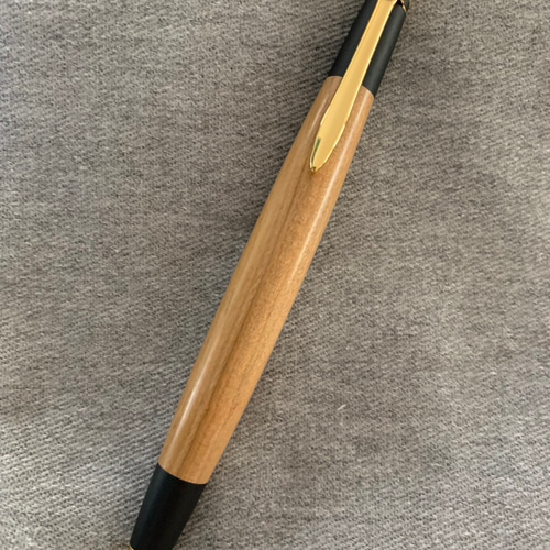 黒柿孔雀杢 ボールペンorシャープペンシル 木軸 ペン・筆記用具