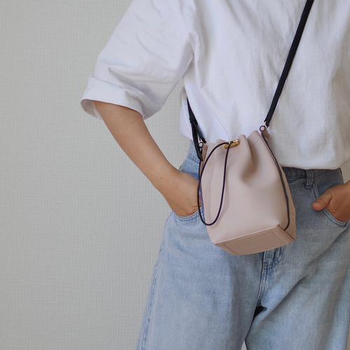 ショルダーバッグ 巾着 かわいい 2way ミニショルダー 巾着