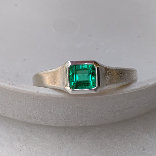 composite｜CUT OX OVAL RING カットオニキスオーバルリング