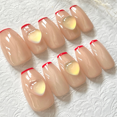 rennya_aページ ネイルチップ うる艶ニュアンス ネイルチップ ネイルチップ（つけ爪） nail