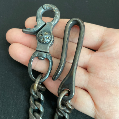 オーダー商品 真鍮無垢 真鍮 ヴィンテージ ウォレットチェーン オーダー商品 真鍮無垢 真鍮 ヴィンテージ ウォレットチェーン