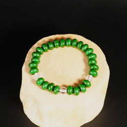 福呼ぶ翡翠バングル18k ブレスレットアンティーク