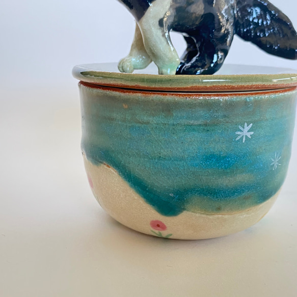 陶のハコ・絶滅危惧種シリーズ「オオアリクイ」 絶滅危惧種シリーズ 素材 サイズ